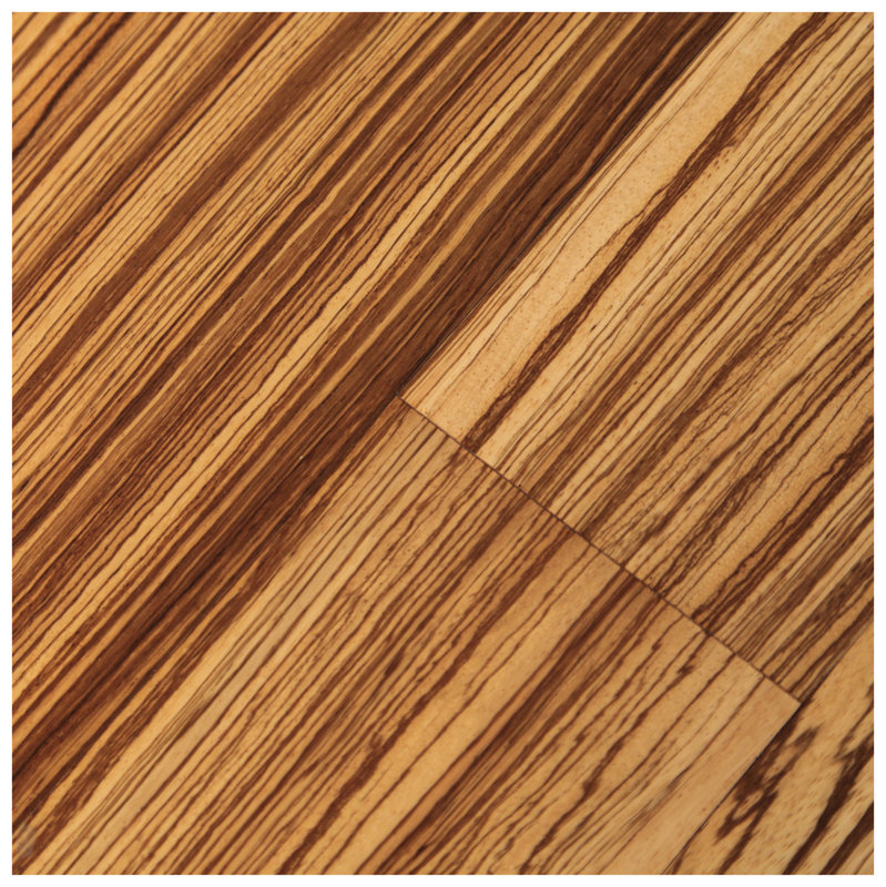 Easoon USA 5" Engineered Zebrawood Hardwood Flooring in Natural